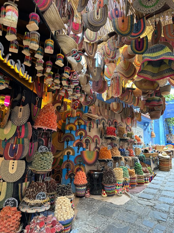 A Souk - traditional market in Maroc